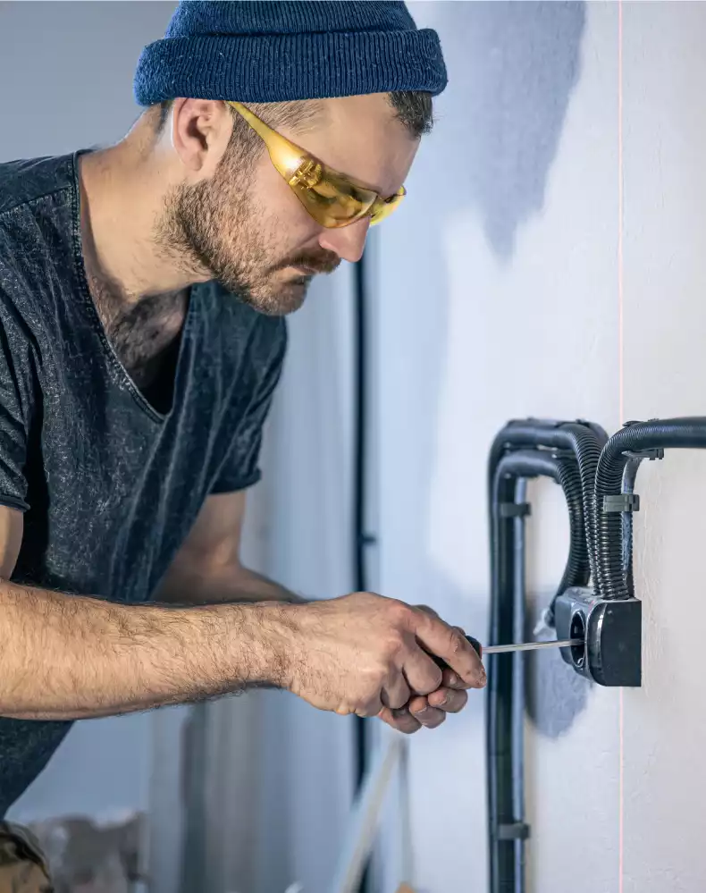 Artisan en intervention